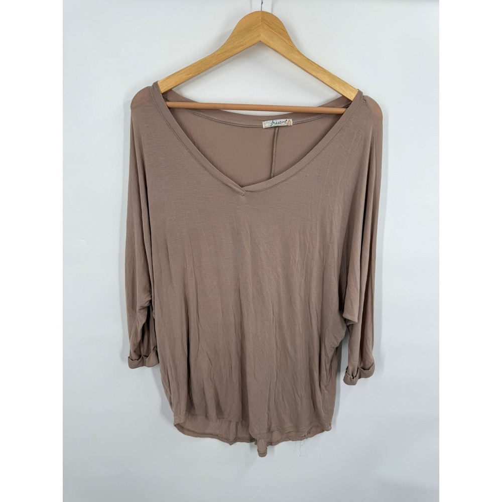 Freebird by Steven Relaxed Top Flowy Casual Relaxed Comfy Stretchy Womens XL